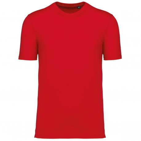Camiseta de algodón unisex de cuello redondo