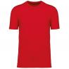 Camiseta de algodón unisex de cuello redondo