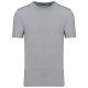 Camiseta de algodón unisex de cuello redondo Ref.TTK3036-GRAY DE OXFORD