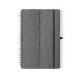 Libreta soporte 15x21cm Maisux Ref.1494-GRIS 