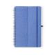 Libreta soporte 15x21cm Maisux Ref.1494-AZUL 