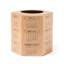 Calendario Lapicero Fion de cartón reciclado