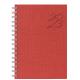 Dietario Base Wire'o Nature 14,10x20,50cm Ref.GB0D08K2-ROJO 