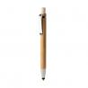 Bolígrafo pulsador con cuerpo de bambú NAGOYA