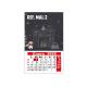 Mini calendario cuadrado 8,2x5,3cm Ref.CFMAL2- 