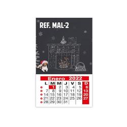 Calendario 2024 con imán para nevera 10x15cm