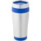 Vaso isotérmico de 410 ml Elwood Ref.PF100310-PLATEADO/AZUL 