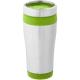 Vaso isotérmico de 410 ml Elwood Ref.PF100310-PLATA/VERDE LIMA 