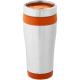 Vaso isotérmico de 410 ml Elwood Ref.PF100310-PLEATEADO/NARANJA 