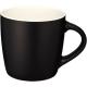 Taza de cerámica de 340 ml Riviera Ref.PF100476-NEGRO INTENSO/BLANCO 