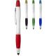 Bolígrafo stylus y marcador fluorescente nash (tinta negra) Nash (tinta negra) Ref.PF106581-PLATEADO/AZUL REAL 