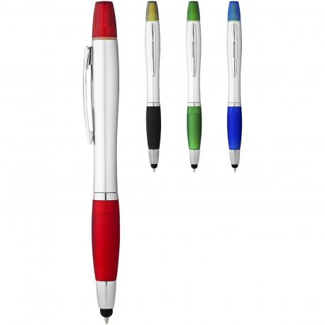 Bolígrafo stylus y marcador fluorescente nash (tinta negra) Nash (tinta negra)