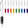 Bolígrafo blanco con empuñadura de color Nash