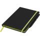 Libreta mediana Noir edge Ref.PF210210-NEGRO INTENSO/LIMA 