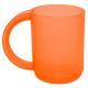 Taza de plástico de 400ml Ref.CFB005-NARANJA 