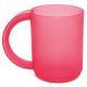 Taza de plástico de 400ml Ref.CFB005-ROJO 