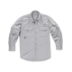 Camisa Safari manga larga multibolsillos WORKTEAM B8500 Ref.WTB8500-GRIS CLARO