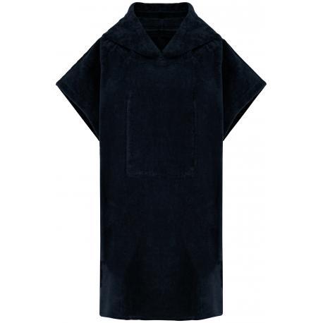 Poncho de rizo con capucha niño