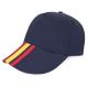 Gorra España clásica 5 paneles Ref.CFT1302-MARINO 