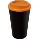 Vaso con aislamiento de 350 ml Americano® Ref.PF220001-NARANJA/NEGRO INTENSO 