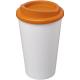 Vaso con aislamiento de 350 ml Americano® Ref.PF220001-NARANJA/BLANCO 