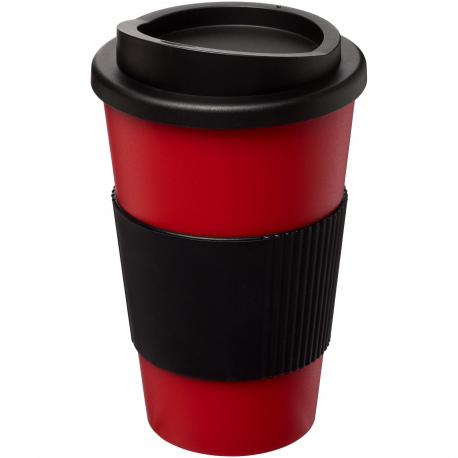 Vaso con aislamiento de 350 ml con agarradera Americano®