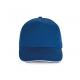 Gorra con sandwich contrastado - 5 paneles Ref.TTKP130-AZUL REAL/BLANCO 