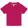 Babies' short-sleeved polo shirt