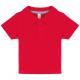 Babies' short-sleeved polo shirt Ref.TTK248-RED