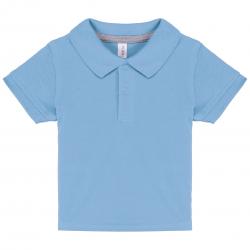 Babies' short-sleeved polo shirt