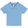 Babies' short-sleeved polo shirt