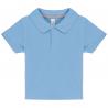 Babies' short-sleeved polo shirt