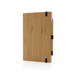 Set de cuaderno y lápiz infinito de bambú FSC®