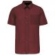 Ace - camisa manga corta hombre Ref.TTK551-WINE