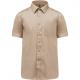Camisa popelina de polialgodón manga corta de fácil cuidado hombre Ref.TTK551-ANGORA