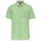 Ace - camisa manga corta hombre Ref.TTK551-VERDE DE PISTACHO