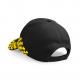 Gorra grand prix 100% algodón drill Ref.TTB159-AMARILLO NEGRO 