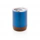 Taza de café al vacío pequeña de corcho RCS Re-steel Ref.XDP43505-AZUL 