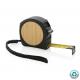 Flexómetro de bambú de plástico reciclado RCS 5M/19mm Ref.XDP11219-NEGRO 
