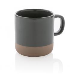 Taza de cerámica esmaltada