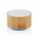 Altavoz inalámbrico bambú y RCS 3W Ref.XDP32959-BLANCO 
