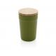 Taza GRS RPP con tapa de bambú FSC® Ref.XDP43329-VERDE 