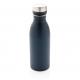 Botella de agua de lujo de acero inoxidable reciclado RCS Ref.XDP43571-AZUL MARINO 