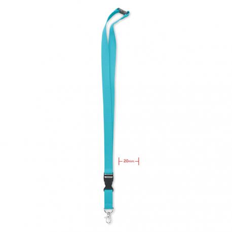 Lanyard con mosquetón 20mm Lannycot