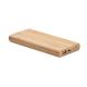 Power bank de bambú 6000 mah Arena c Ref.MDMO6815-MADERA 