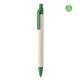 Papel reciclado bolígrafo pla Mito pen Ref.MDMO6822-VERDE 