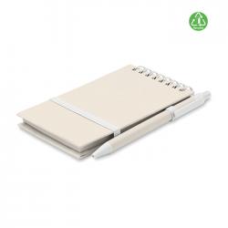 Libreta de cartón reciclado a6 Mito set