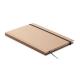 Libreta a5 papel reciclado Musa Ref.MDMO6640-NEGRO 