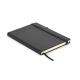 Libreta rayado pu reciclado a5 Arpu Ref.MDMO6835-NEGRO 