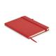 Libreta rayado pu reciclado a5 Arpu Ref.MDMO6835-ROJO 